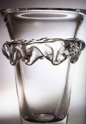 vaso in cristallo Daum 1951