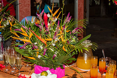 aperitivi e fiori