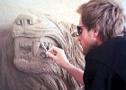 49  Artista al lavoro