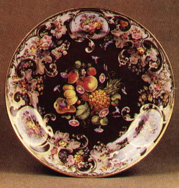 piatto russo porcellana 1830